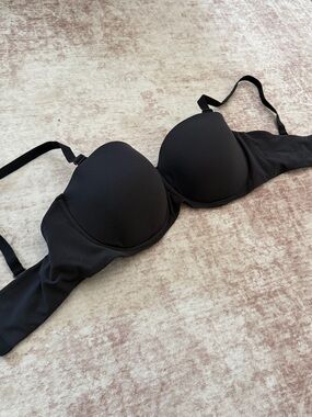 SKIMS FITS EVERYBODY Strapless BRA| Women’s Color Black Size 38D